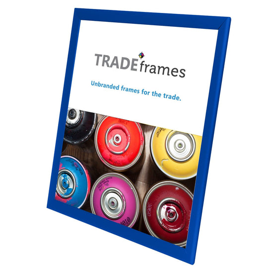 18x24  TRADEframe Blue Snap Frame 18x24 - 1.25 inch profile - Snap Frames Direct