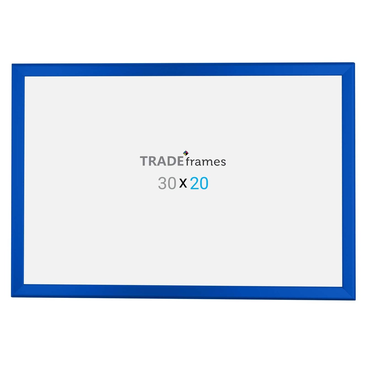 20x30  TRADEframe Blue Snap Frame 20x30 - 1.25 inch profile - Snap Frames Direct