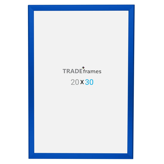 20x30  TRADEframe Blue Snap Frame 20x30 - 1.25 inch profile - Snap Frames Direct
