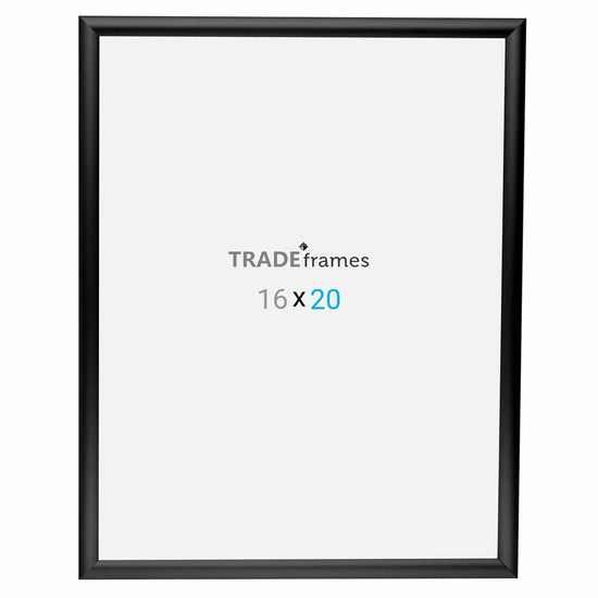 16x20 Black Snap Frame - 1" Profile - Snap Frames Direct