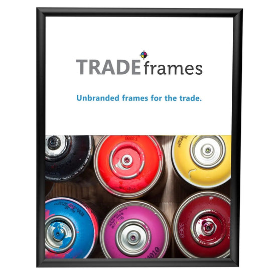 24x30 Black Snap Frame - 1" Profile - Snap Frames Direct