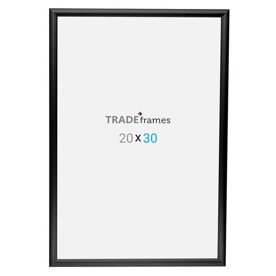 20x30 Black Snap Frame - 1" Profile - Snap Frames Direct