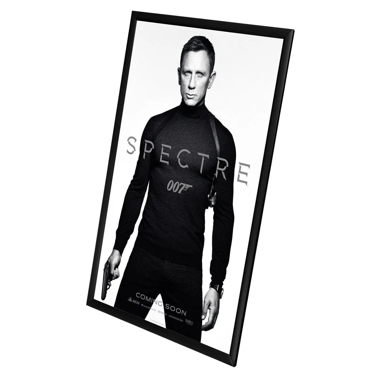 24x36 Black Poster Frame 1 Inch - Snap Frames Direct