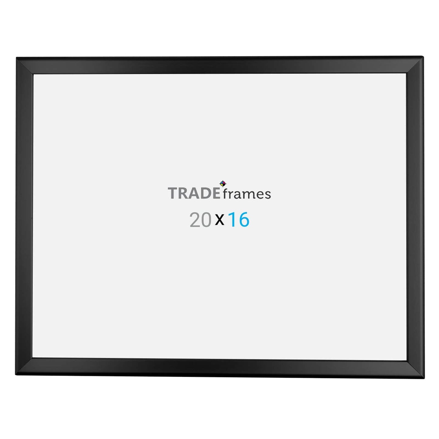 16x20 Black TRADEframe Snap Frame - 1.25" Profile - Snap Frames Direct