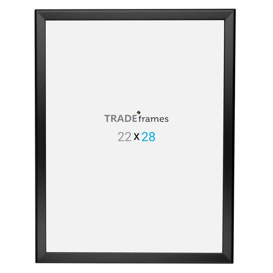 22x28 Inches Black Snap Frame - 1.25" Profile - Snap Frames Direct