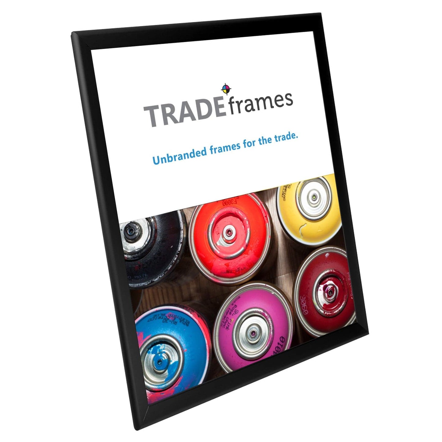 17x22 TRADEframe Black Snap Frame 17x22 - 1.25 inch profile - Snap Frames Direct