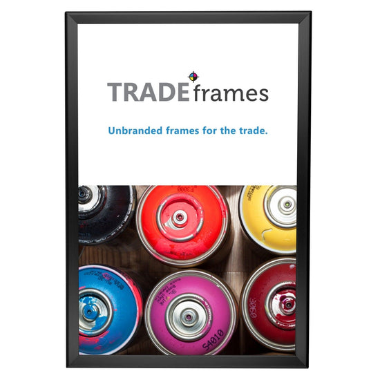20x29 Black Snap Frame - 1.25" Profile - Snap Frames Direct
