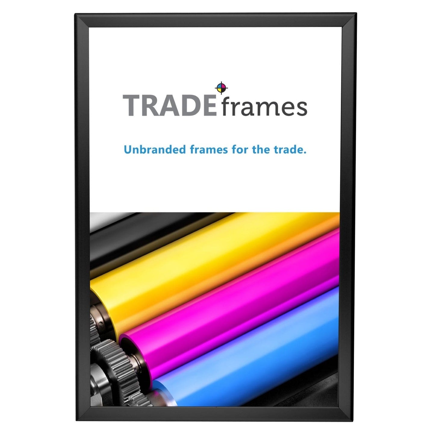 13x19 Black TRADEframe Snap Frame - 1.25" Profile - Snap Frames Direct