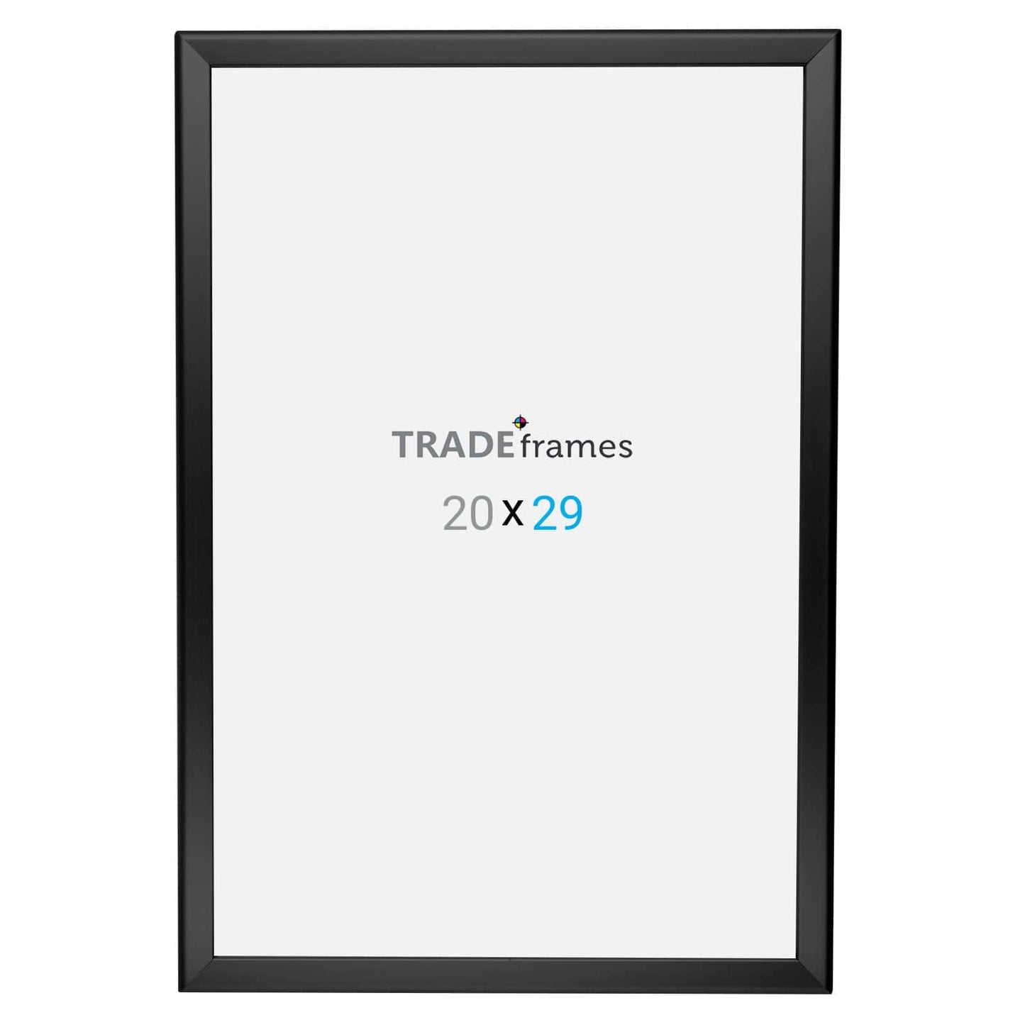 20x29 Black Snap Frame - 1.25" Profile - Snap Frames Direct
