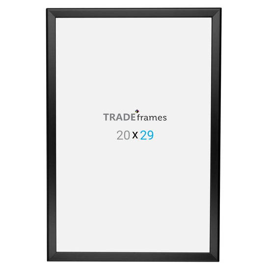 20x29 Black Snap Frame - 1.25" Profile - Snap Frames Direct
