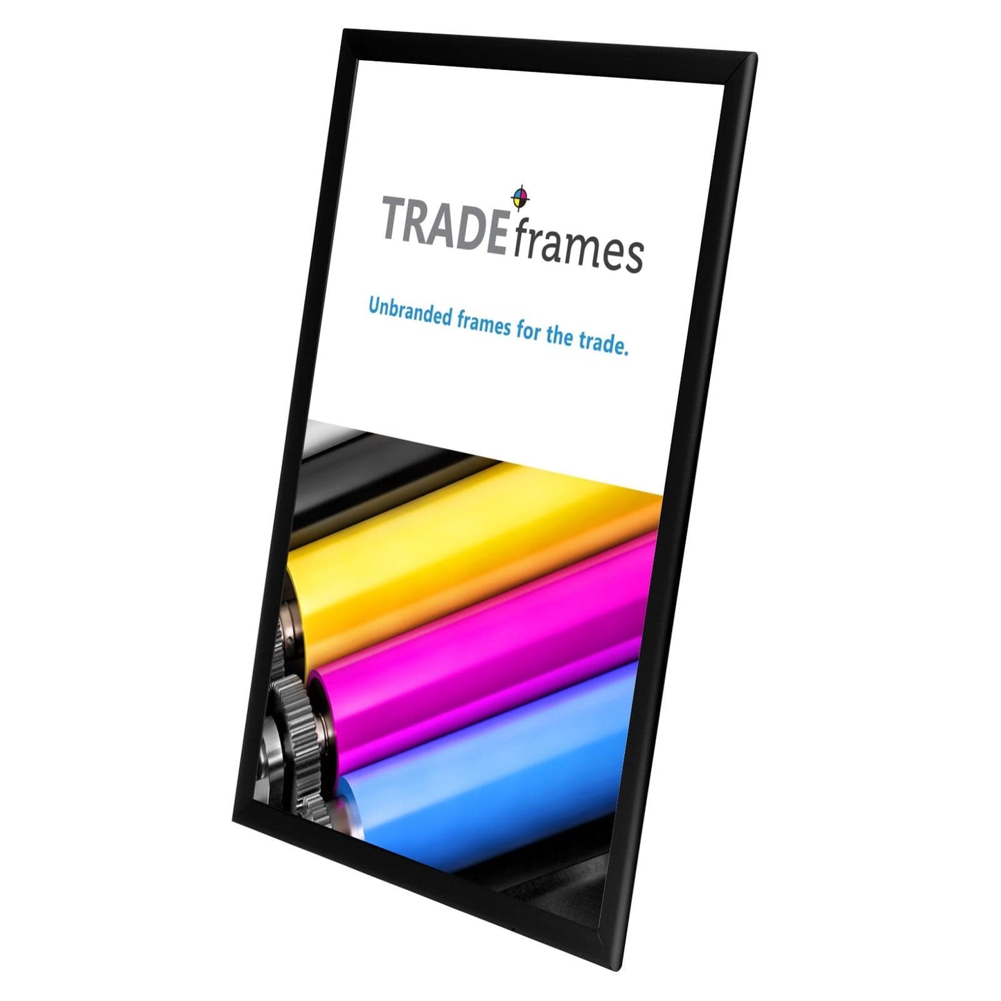 13x19 Black TRADEframe Snap Frame - 1.25" Profile - Snap Frames Direct