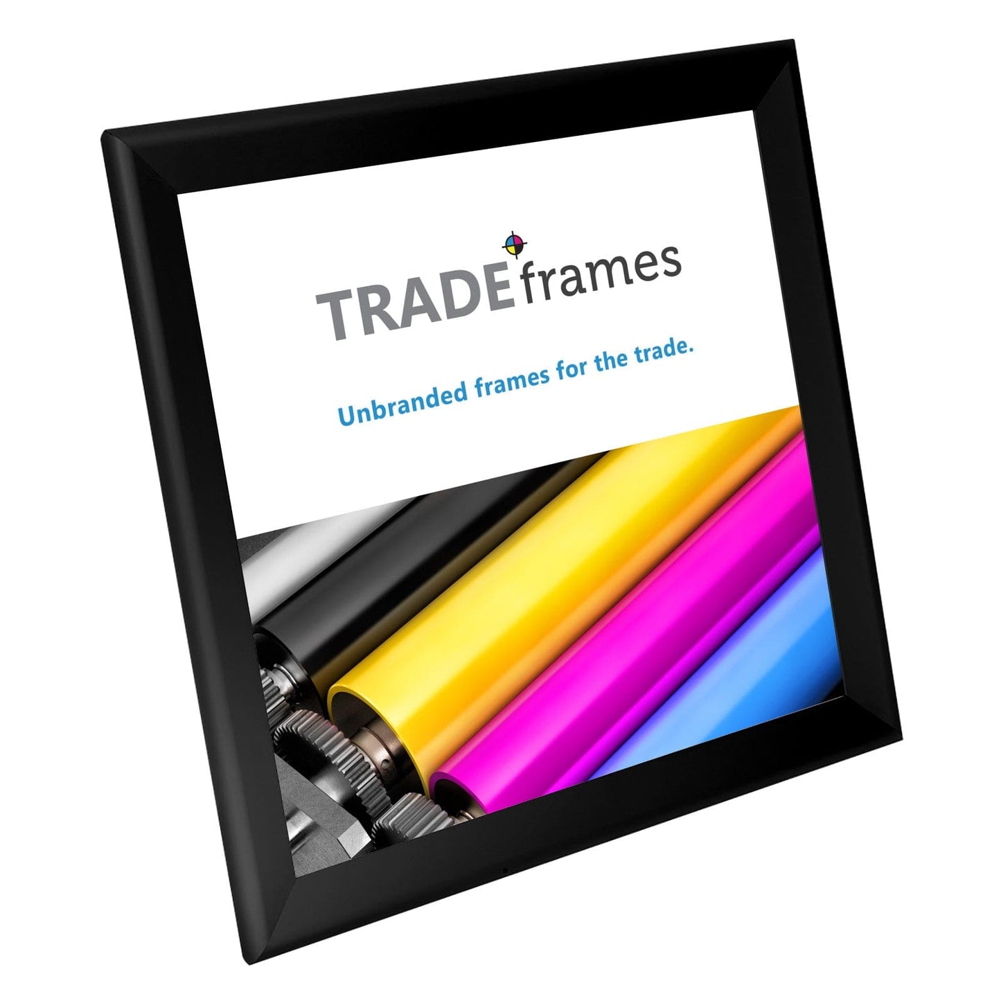 36x36 Black Snap Frame - 1.7" Profile - Snap Frames Direct