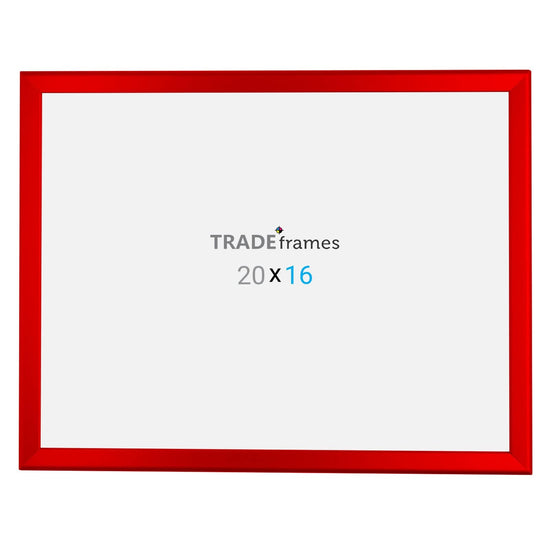 16x20  TRADEframe Red Snap Frame 16x20 - 1.25 inch profile - Snap Frames Direct