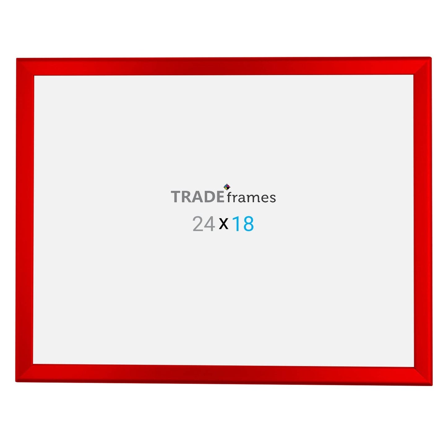 18x24  TRADEframe Red Snap Frame 18x24 - 1.25 inch profile - Snap Frames Direct