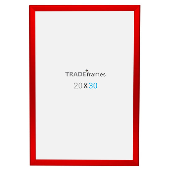 20x30  TRADEframe Red Snap Frame 20x30 - 1.25 inch profile - Snap Frames Direct