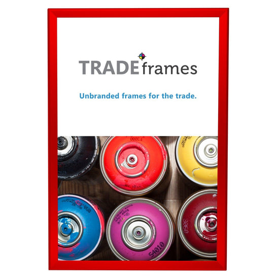 20x30  TRADEframe Red Snap Frame 20x30 - 1.25 inch profile - Snap Frames Direct