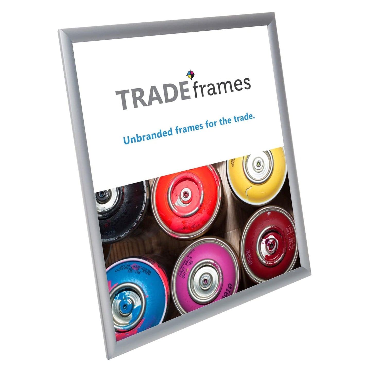 20x24  TRADEframe Silver Snap Frame 20x24 - 1 inch profile - Snap Frames Direct