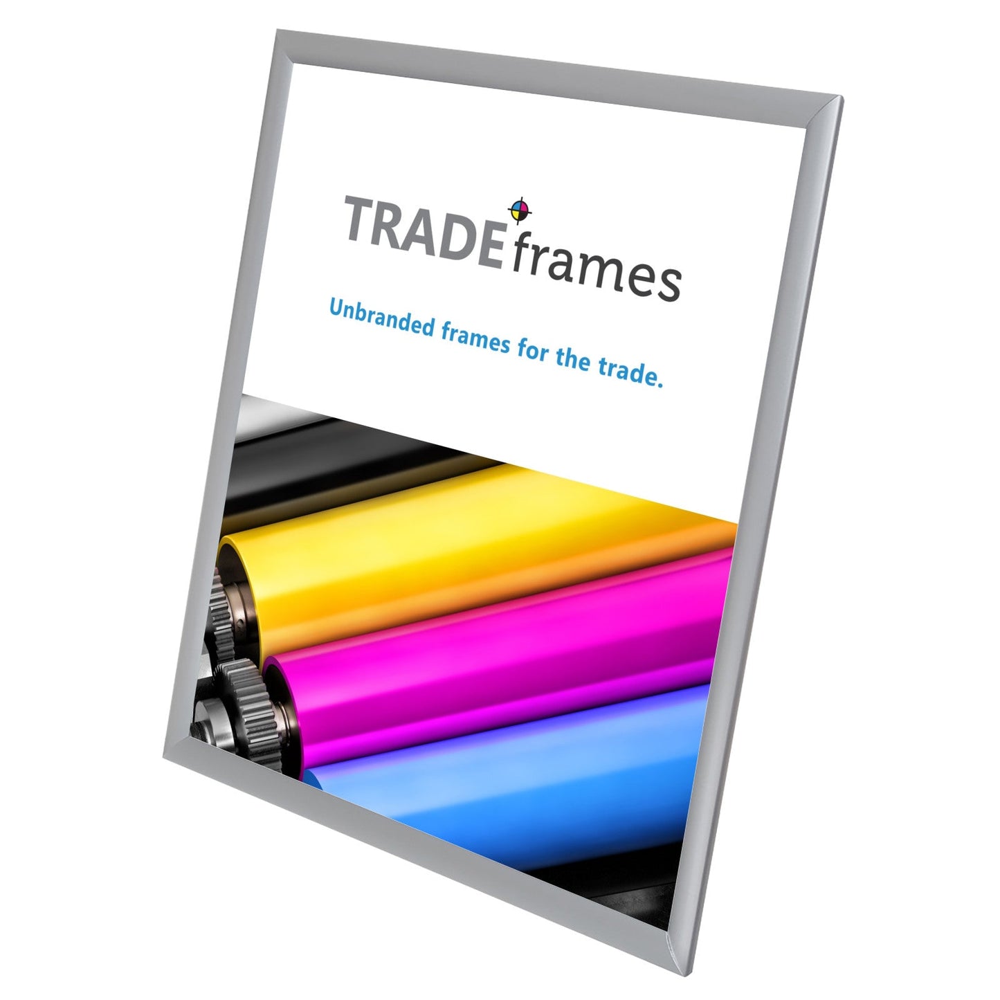 10 Case Pack of Silver 18x24 Poster Frame - 1" Profile