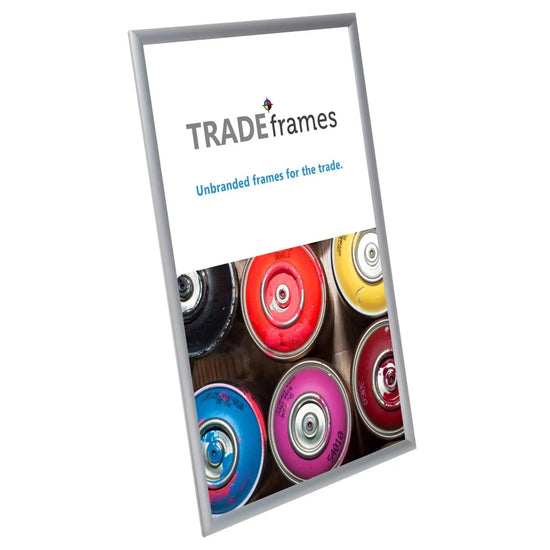 20x30 Inches Silver Snap Frame - 1" Profile - Snap Frames Direct