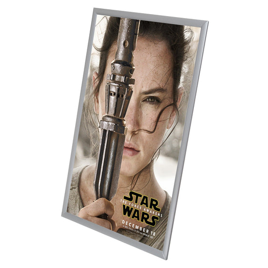 5 Case Pack of Silver 24x36 Movie Poster Frame - 1" Profile