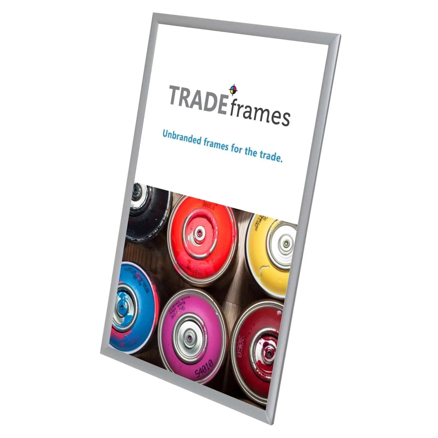 20x30 Inches Silver Snap Frame - 1" Profile - Snap Frames Direct