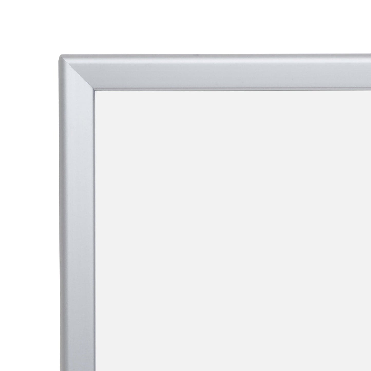 20x29 Inches Silver Snap Frame - 1.25" Profile - Snap Frames Direct
