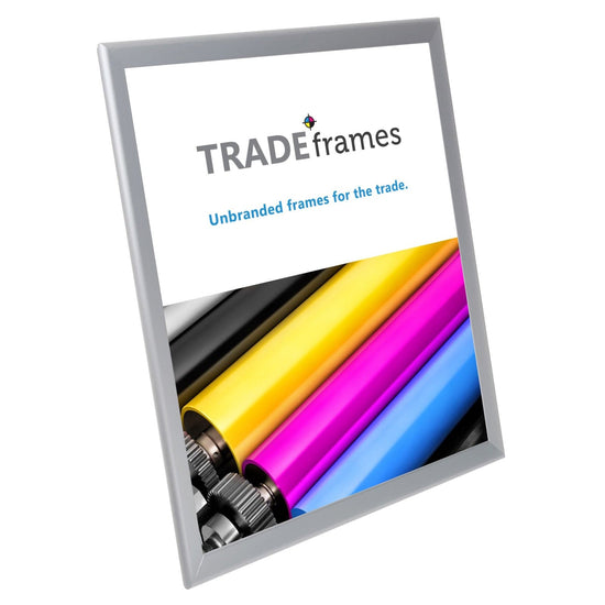 17x22 Silver Snap Frame 17x22 - 1.25 inch profile - Snap Frames Direct