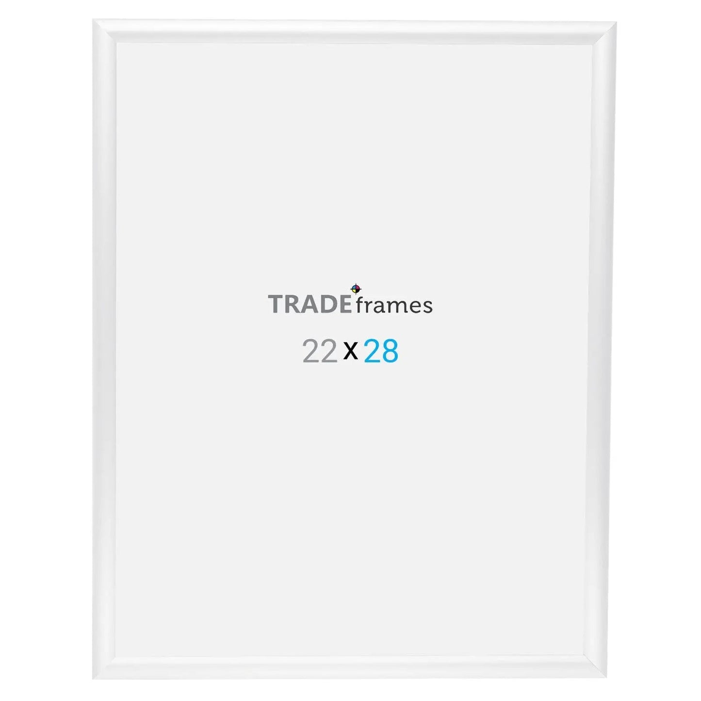 22x28 White Snap Frame - 1" Profile - Snap Frames Direct