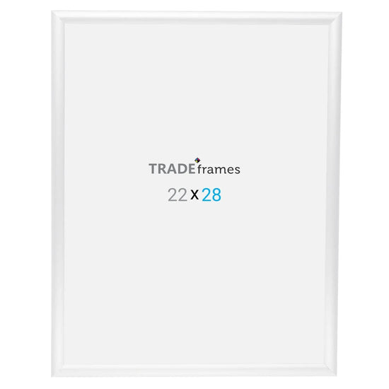 22x28 White Snap Frame - 1" Profile - Snap Frames Direct