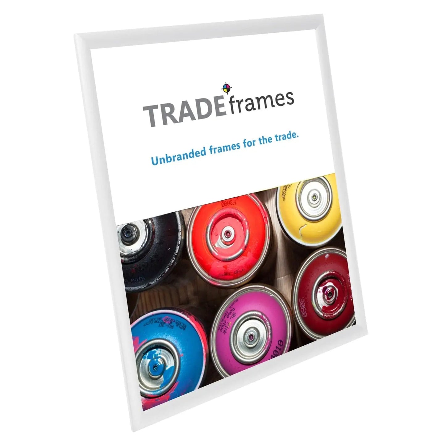 22x28 White Snap Frame - 1" Profile - Snap Frames Direct