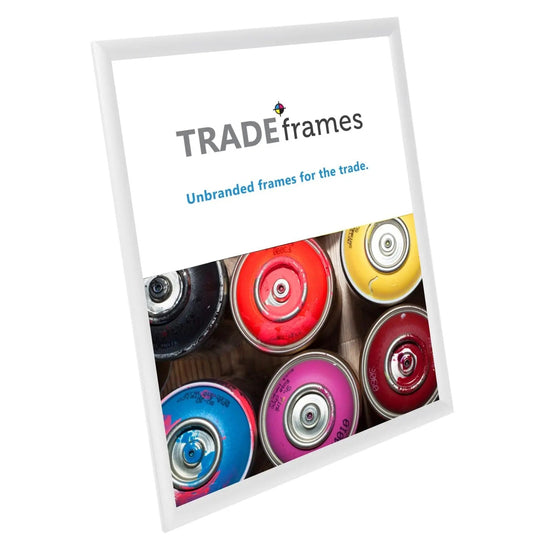 22x28 White Snap Frame - 1" Profile - Snap Frames Direct