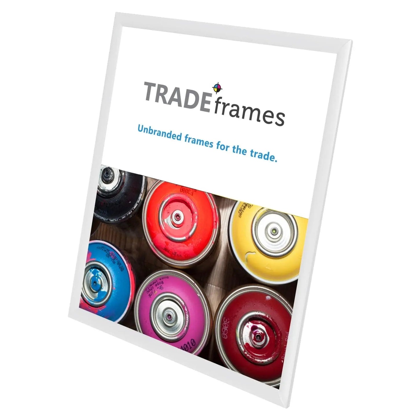 22x28 White Snap Frame - 1" Profile - Snap Frames Direct