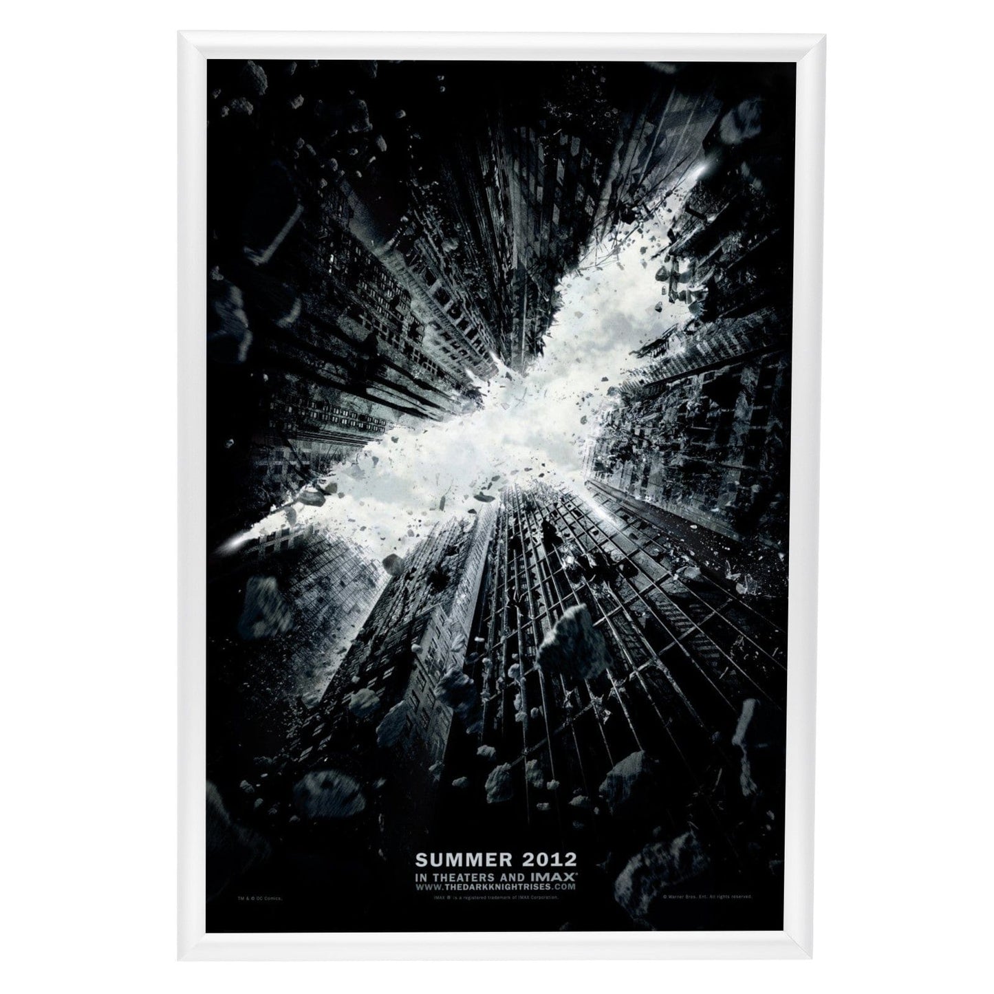 24x36 White Snap Frame - 1" Profile - Snap Frames Direct