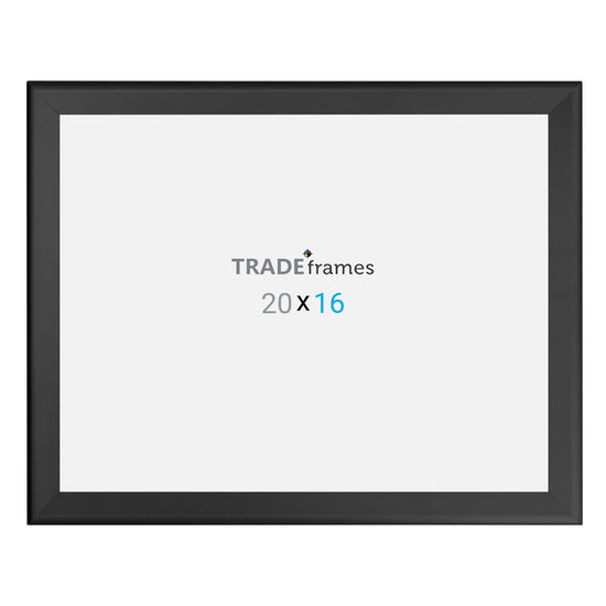 16x20 TRADEframe Black Snap Frame 16x20 - 1.7 inch profile - Snap Frames Direct