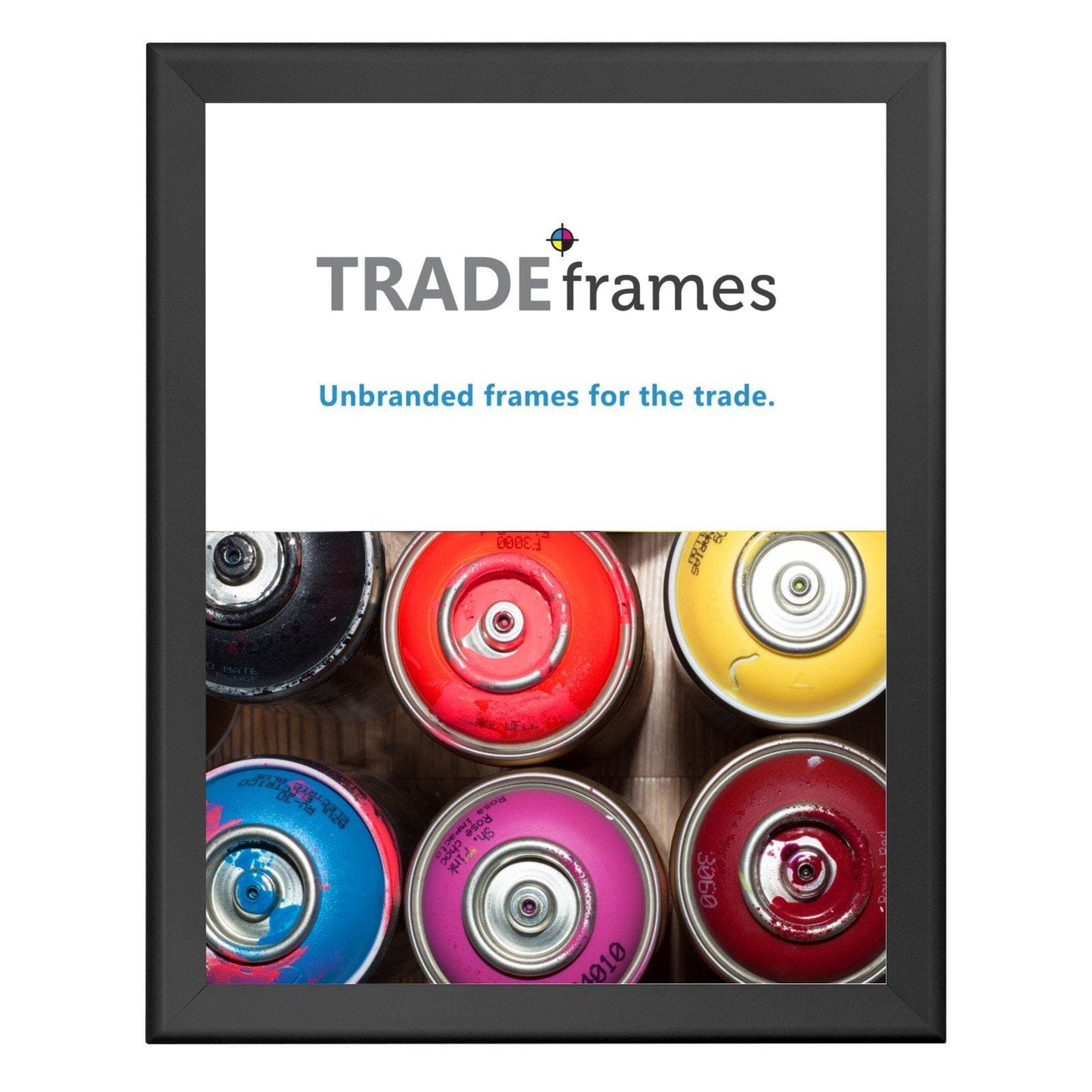 16x20 TRADEframe Black Snap Frame 16x20 - 1.7 inch profile - Snap Frames Direct
