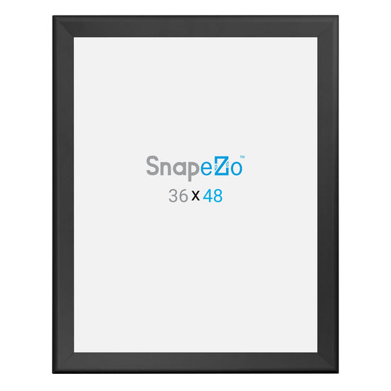 3 Case Pack of Black 36x48 Poster Frame - 1.7" Profile