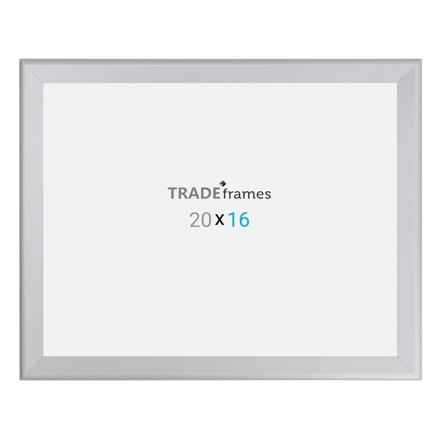 16x20  TRADEframe Silver Snap Frame 16x20 - 1.7 inch profile - Snap Frames Direct