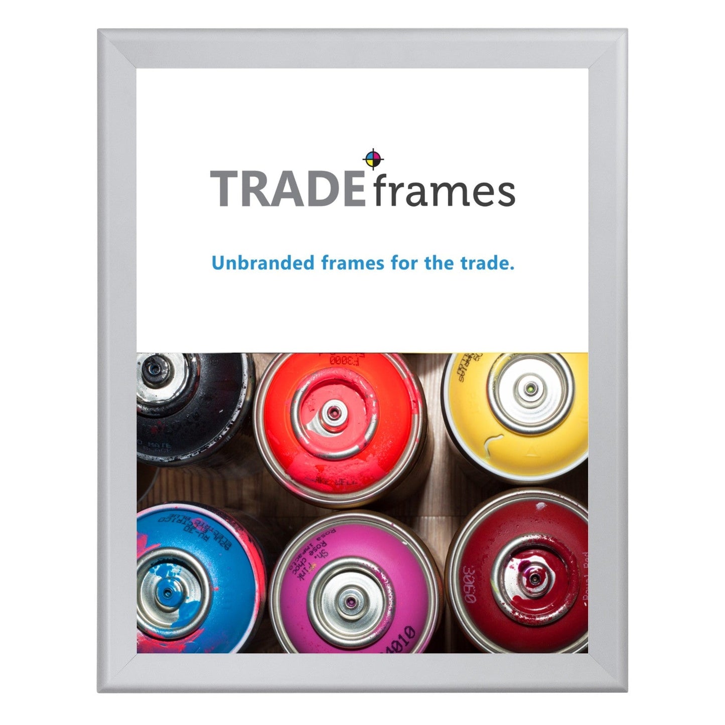 Silver 36x48 Poster Frame - 1.7" Profile