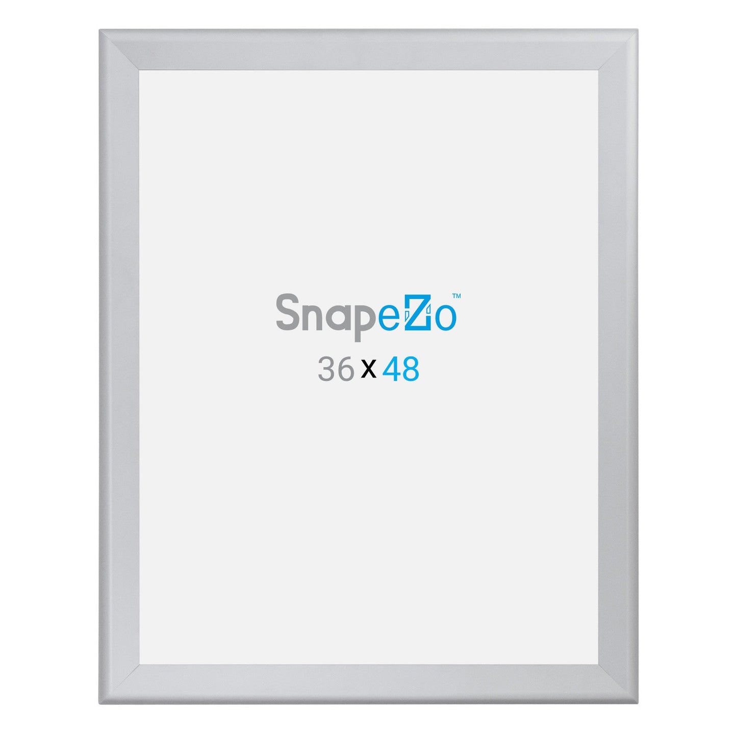 3 Case Pack of Silver 36x48 Poster Frame - 1.7" Profile