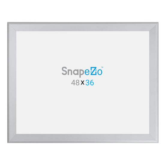 3 Case Pack of Silver 36x48 Poster Frame - 1.7" Profile