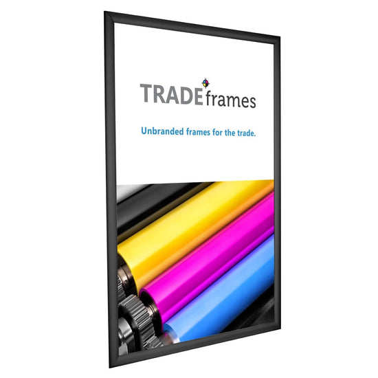 24x36 Black TRADEframe Snap Frame - 1.2" Profile - Snap Frames Direct