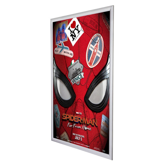 5 Case Pack of Silver 24x36 Movie Poster Frame - 1.2" Profile