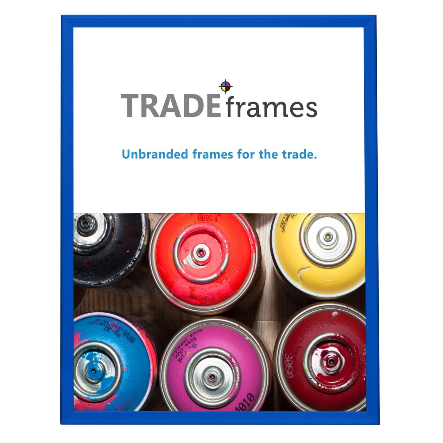 30x40  TRADEframe Blue Snap Frame 30x40 - 1.25 inch profile - Snap Frames Direct