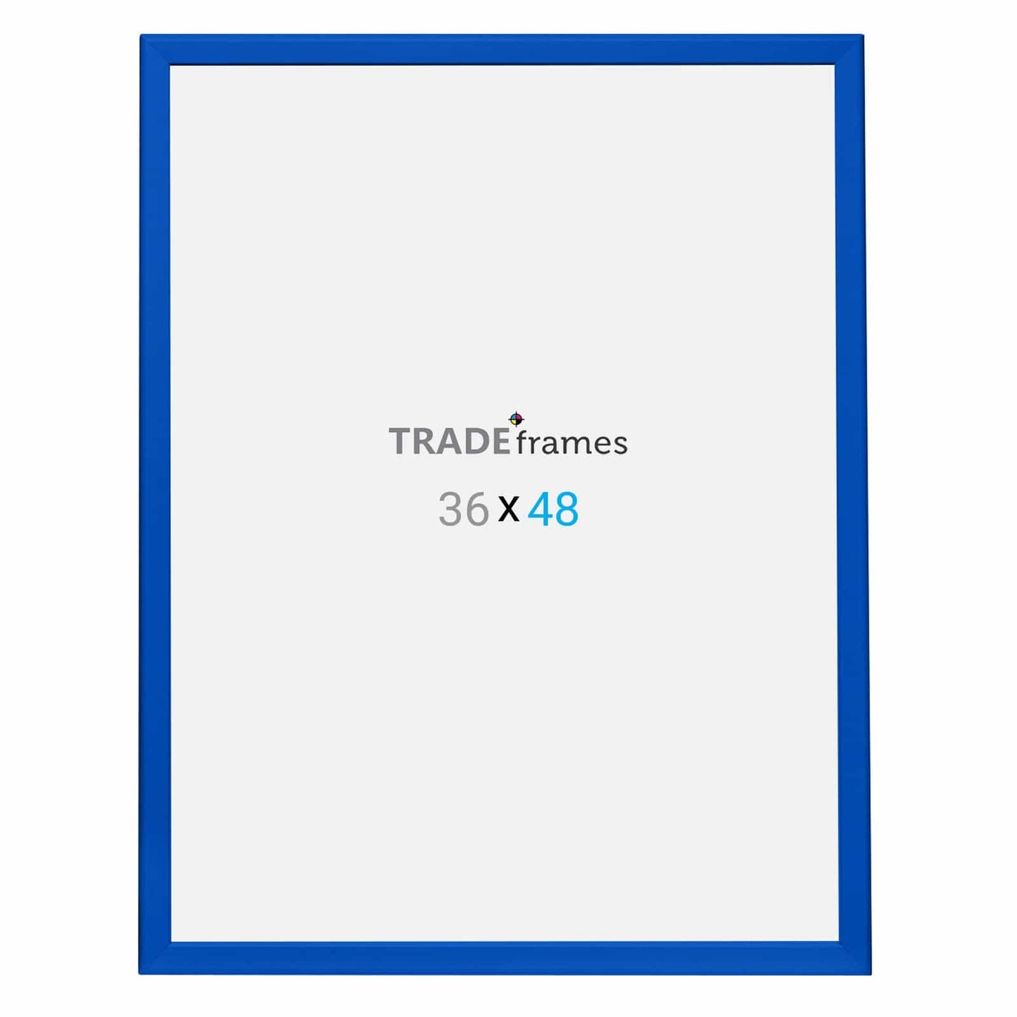 36x48  TRADEframe Blue Snap Frame 36x48 - 1.25 inch profile - Snap Frames Direct