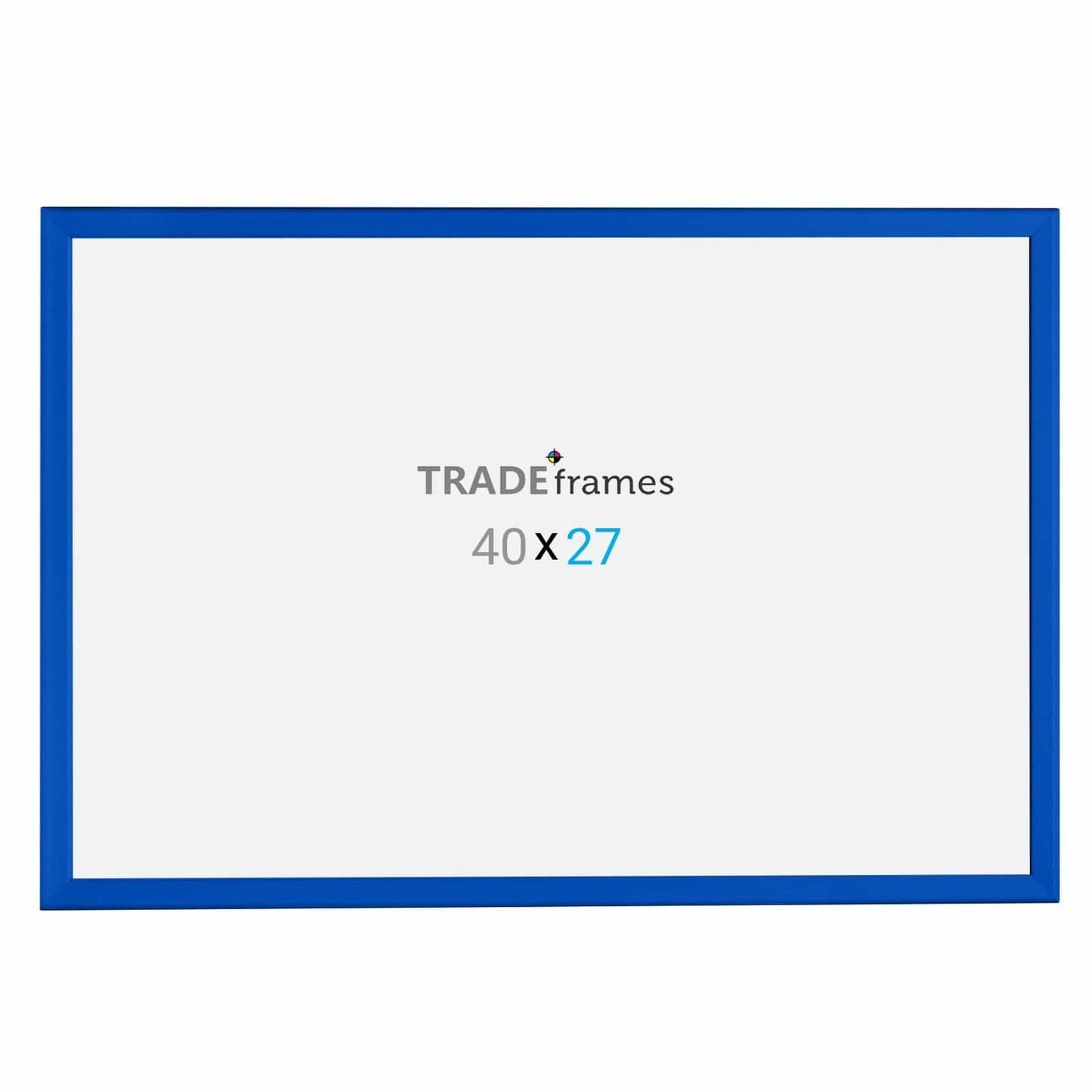 27x40  TRADEframe Blue Snap Frame 27x40 - 1.25 inch profile - Snap Frames Direct