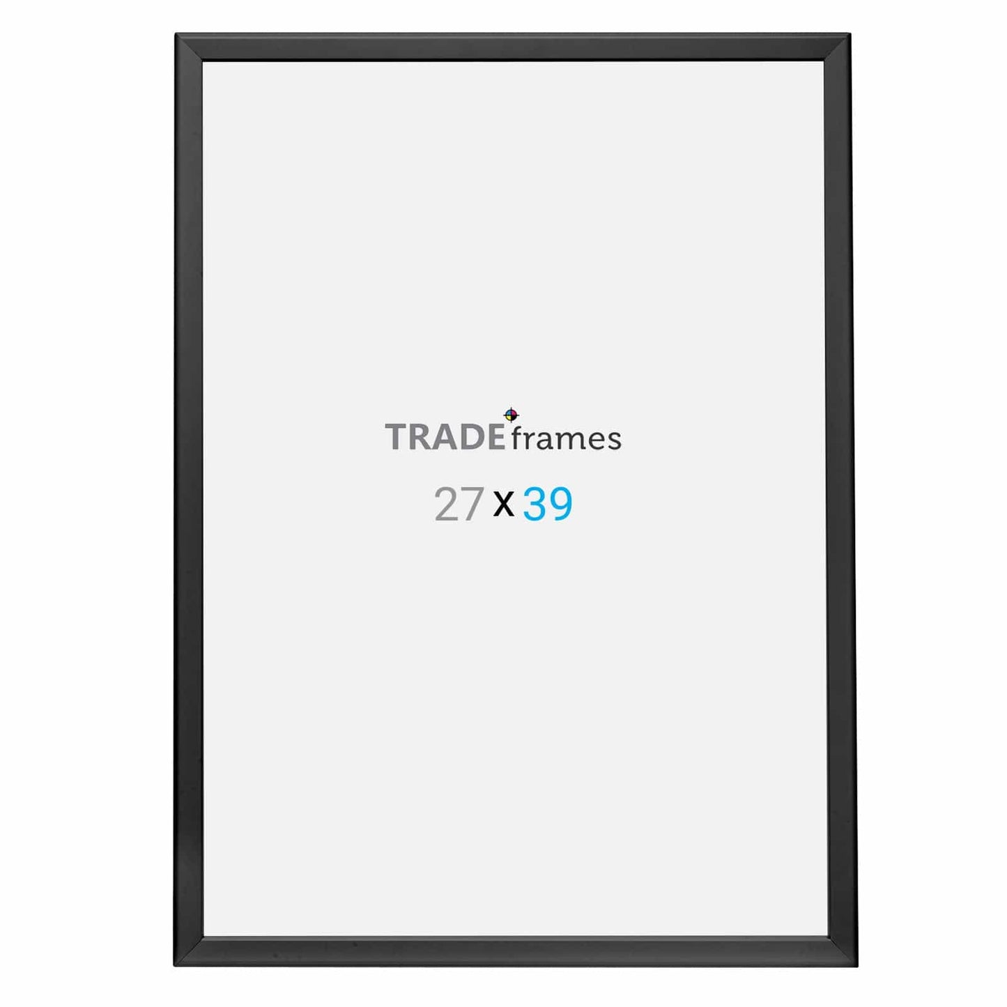 27x39 Black Snap Frame - 1.25" Profile - Snap Frames Direct