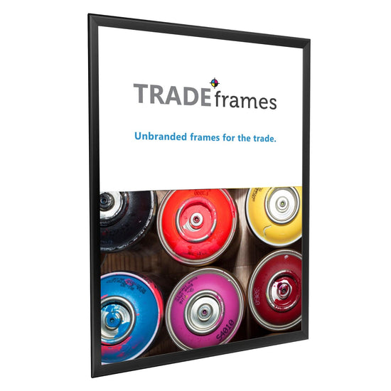 27x39 Black Snap Frame - 1.25" Profile - Snap Frames Direct