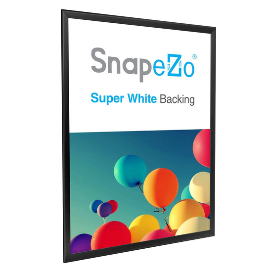29x40 Black Snap Frame - 1.25" Profile - Snap Frames Direct