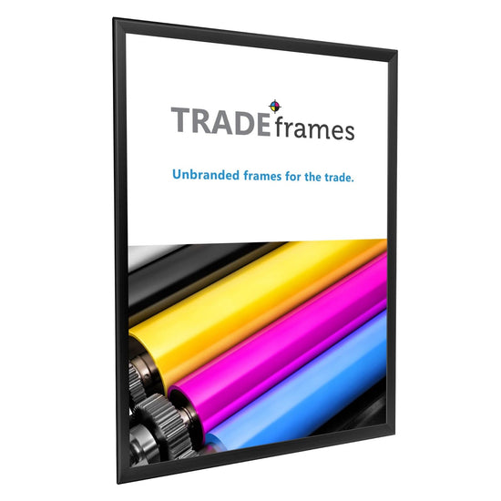 A1 Black Snap Frame - 1.25" Profile - Snap Frames Direct