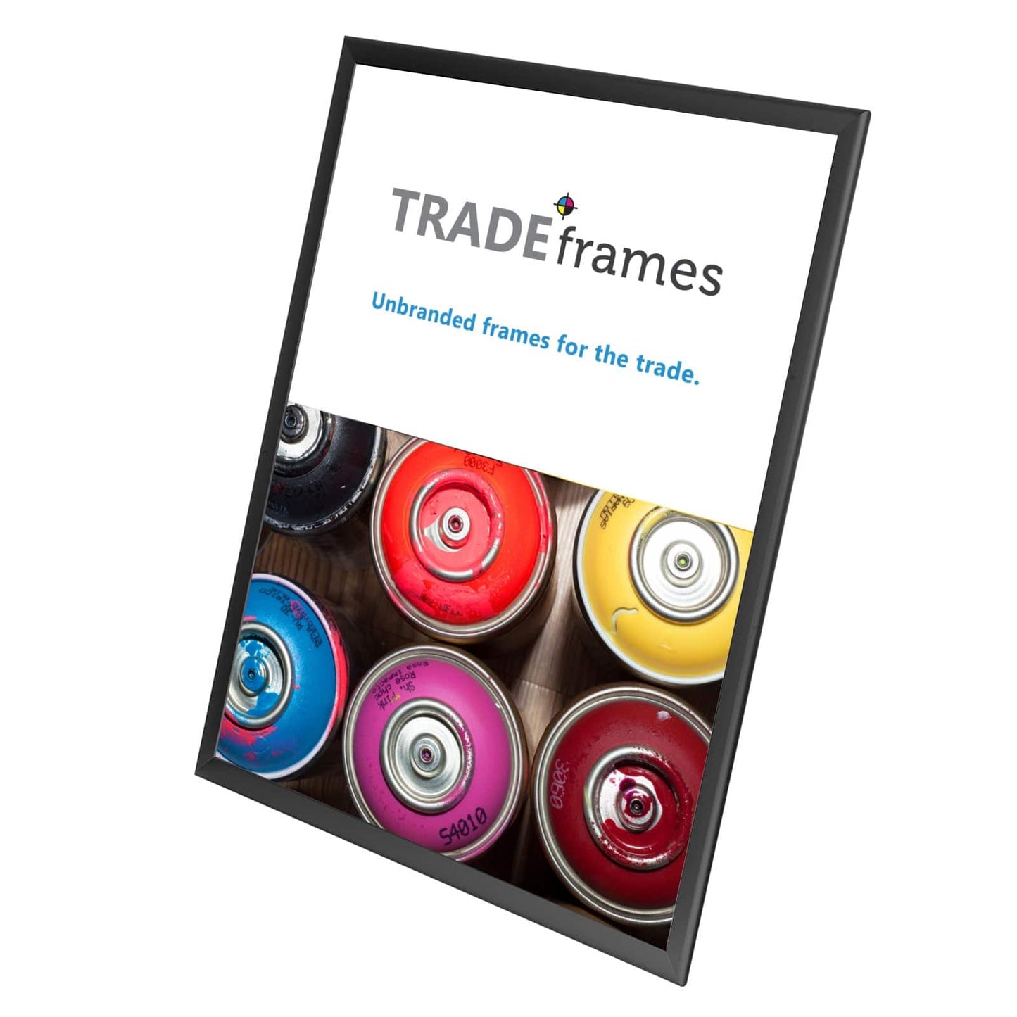 27x39 Black Snap Frame - 1.25" Profile - Snap Frames Direct